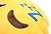 YINGGG Cute Sleeping Emoji Pillow Round Throw Pillow, 32x32x10CM