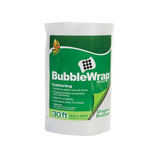 duck 12 in. w x 30 ft. l bubble wrap