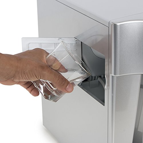 Della 2in1 Water Dispenser W/BuiltIn Ice Maker Freestanding Machine