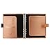 Filofax Saffiano PU-Leather Organizer Agenda Weekly Planner Refillable Calendar with DiLoro Jot Pad Refills (A5 2019, Rose Gold)