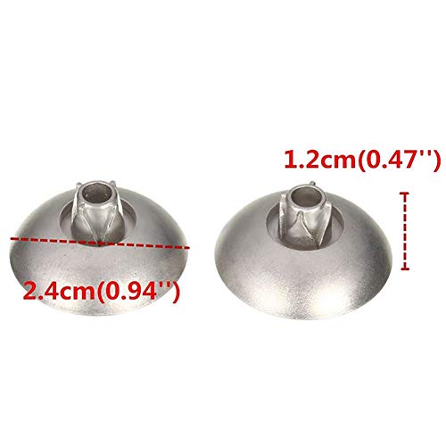 heaven2017 Metal Controller Buttons Set Thumbsticks Mod Replacement Kit for Xbox One Elite Red - Thumbnail 7
