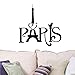 IEason Wall Stickers Clearance Sale! Eiffel Tower Paris Love Vinyl Art Wall Stickers Home Mural Decal Decor