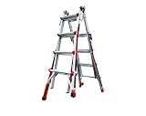 Little Giant Ladder Systems 12017-801 Revolution M17 with Ratcheting Levelers