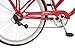 Schwinn Sanctuary 7 Comfort Cruiser Bike, Featuring Retro-Styled 16-Inch/Small Steel Step-Through Frame and 7-Speed Drivetrain with Front and Rear Fenders, Rear Rack, and 26-Inch Wheels, Redthumb 4