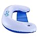 SWIMFUN Pool Float Playing Cards Table and Chairs Set, Inflatable Outdoor Swimming Pool Float Raft Compact and Portable Floating Lounge Toy for Adults & Kids ( No Card )