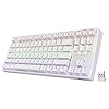 RK-ROYAL-KLUDGE-Sink87G-RGB-80-Mechanical-Keyboard-Wireless-24G-Tenkeyless-Mechanical-Keyboard-with-Macro-Setting-87-Keys-Tactile-Brown-Switches-White RK ROYAL KLUDGE Sink87G RGB 80% Mechanical Keyboard, Wireless 2.4G Tenkeyless Mechanical Keyboard with Macro Setting, 87…