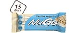 NuGo All-Natural Nutrition Bar, Vanilla Yogurt, 1.76-Ounce Bars (Pack of 15)