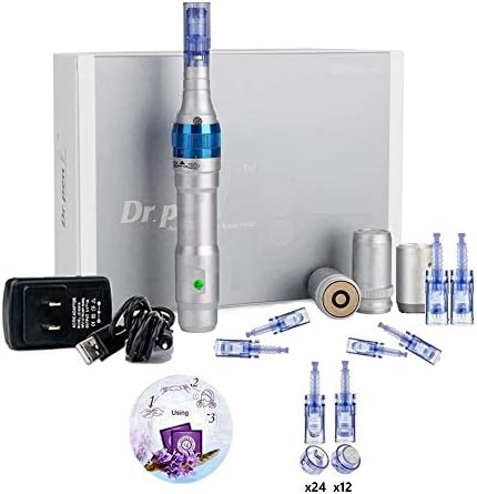 Dr.pen Ultima A6 Multifunctional Rechargeable SPA Beauty Wireless System ✏ w/ 36 Replaceable Parts + bonus 2 Lavender Steam Eye Masks (Nano Kit)