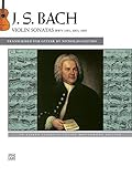 Bach -- Violin Sonatas BWV 1001, 1003, 1005: An Alfred Classical Guitar Masterworks Edition by Johann Sebastian Bach, Nicholas Goluses