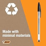 BIC Cristal Original Ballpoint Pens Black 1.0mm Pack of 50 view 12