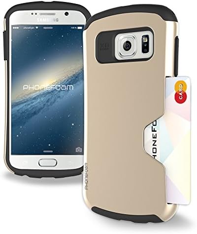 Phonefoam Golf Series Impact Resistant Case for Samsung Galaxy S6 G920 - Champagne Gold