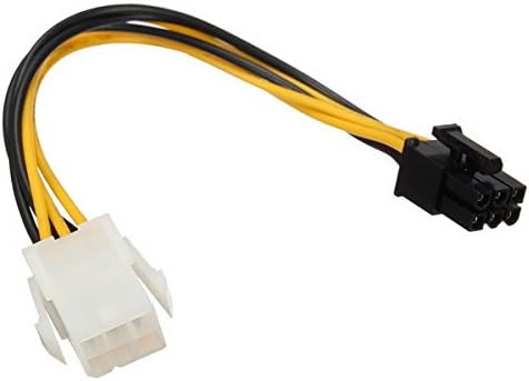 Power Cable Extension 6pin to 6pin PCIe Power Cable For Apple Power Mac Video Card