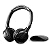 Wireless TV Headphones [No Latency], Jelly Comb Wireless RF Stereo [Rechargeable] Headphones Headset Earphone with 3.5mm Audio-out Jack for TV, Cell Phone, Laptop, Upgraded Auto Scan and Auto Sleep