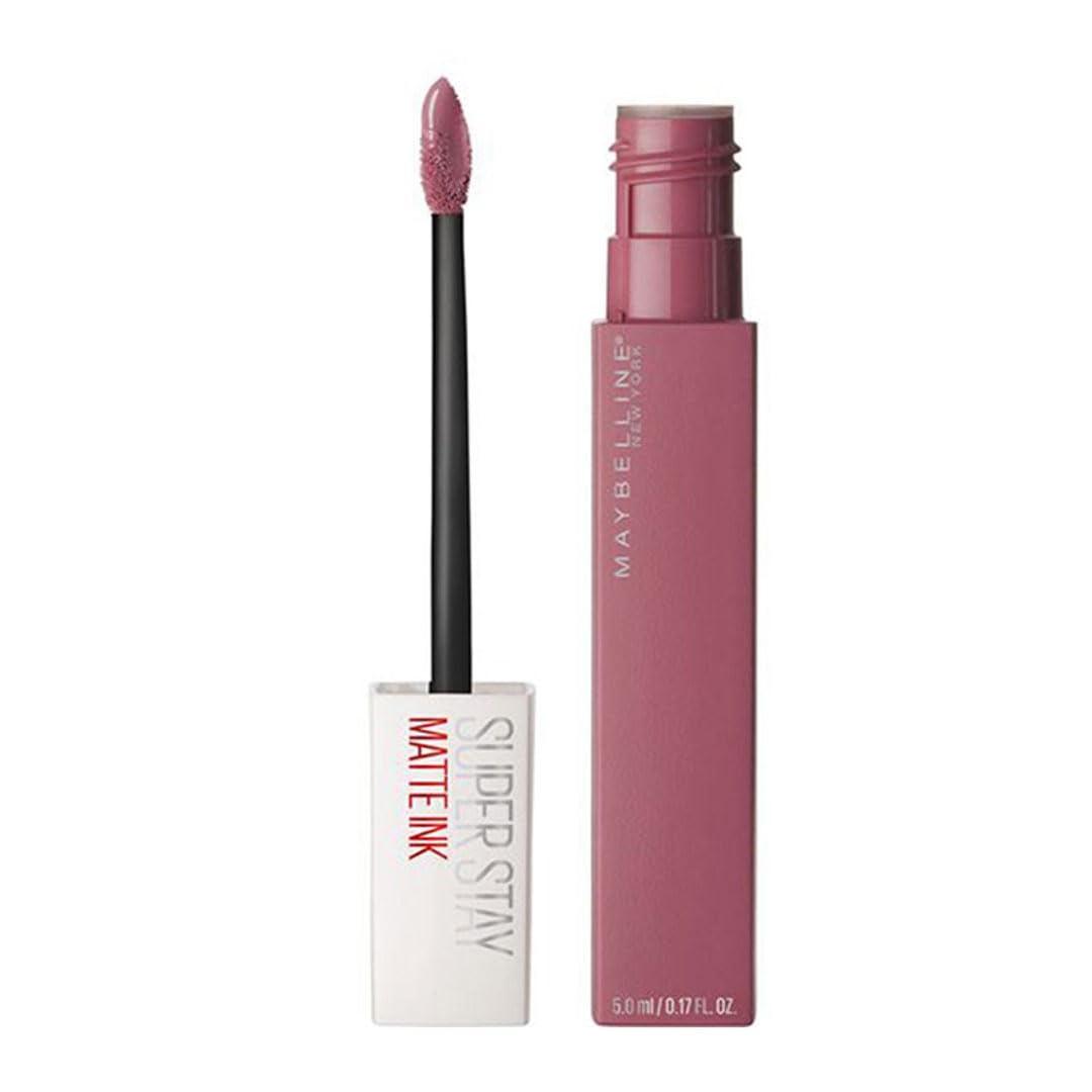 Maybelline New York Superstay Matte Ink Longlasting Liquid Lipstick - 15, Lover, Lipstick Up to 12 Hour Wear, Non Drying, 5 ml — image 1