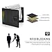 Vemingo Genuine Leather Men Wallets with Money Clip Minimalist RFID Blocking Credit Card Holder Slim Front Pocket Bifold Wallet, Black