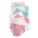 Hanes Girls' Cotton Tagless Brief Panties, Assorted 9-Pack, 8