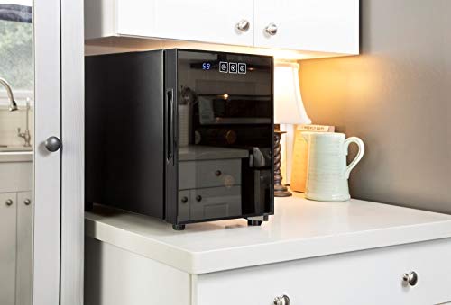 Koolatron-Urban-Series-6-Bottle-Wine-Cooler-Thermoelectric-Wine-Fridge-065-cu-ft-Freestanding-Wine-Cellar-for-Small-Kitchen-Apartment-Condo-Cottage-RV