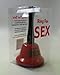 Fairly Odd Novelties Ring for Sex Novelty Handbell - Funny Gag Gift for Couples - Red with Black Handle