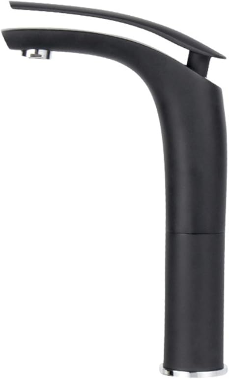 Hochwertige elegante schwarze Waschtisch-Mischbatterie Waschbecken