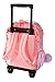 Justice Kids Rolling Backpack for Girls - Cute Unicorn Backpack with Wheels in Pink Ombre Sequin Finish and Shaky Panel - for School and Travel