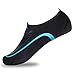 L-RUN Unisex Water Shoes Barefoot Skin Shoes for Run Dive Surf Swim Beach Yoga Sky Blue XL(W:10.5-11,M:8-9)=EU41-42
