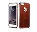 iPhone 6 Plus / 6S Plus Case, Icarercase [Vintage Classic Series] Luxury Premium Genuine Real Leather Case Back Cover with [Ultra Slim] for Apple iPhone 6 Plus / 6S Plus 5.5 Inch (Brown)