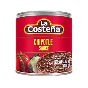 La Costeña Chipotle Salsa | For Marinades, Cooking and More | 7.76 Ounce Can (Pack of 24)