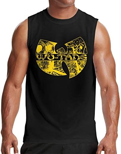 Wu-Tang Clan Man Cotton Double Needle Sleeveless Muscle T-Shirt