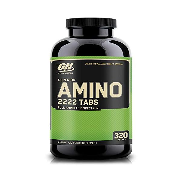 Optimum-Nutrition-ON-Superior-Amino-2222-Essential-Amino-Acids-Tablets-EAA-BCAA-Unflavoured-160-Servings-320-Tablets Optimum Nutrition ON Superior Amino 2222, Essential Amino Acids Tablets, EAA, BCAA, Unflavoured, 160 Servings, 320…