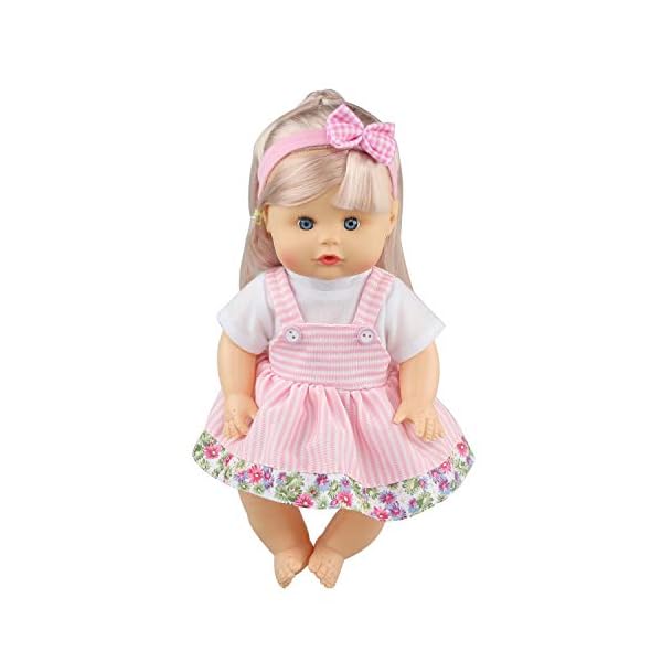JING-SHOW-BUSSINESS-Pack-of-6-Fit-12-Inch-Alive-Baby-Doll-Gown-Dress-Clothes-Fashionista-Outfits-Include-Hair-Band-Girls-American-Doll JING-SHOW-BUSSINESS-Pack-of-6-Fit-12-Inch-Alive-Baby-Doll-Gown-Dress-Clothes-Fashionista-Outfits-Include-Hair-Band-Girls-American-Doll