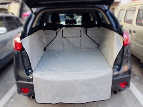 Locus Deluxe Waterproof Pet Cargo Cover for SUV, Cars, Small Trucks - Pet Hammock, Universal Fit Car Seat Cover (Grey)