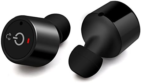 X1T Mini Invisible Truly Wireless Bluetooth V4.2 Stereo Surround Sound Earphones With Microphone For iPhone, Samsung, Android, IOS (Black)