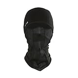 Chaos -CTR   Tempest Multi Tasker Pro Micro Fleece Balaclava with Windproof Face Mask, Black, Large/X-Large
