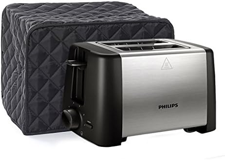 LSHCX Machine Washable Four Slice Toaster Cover, Dust & Fingerprint Protection
