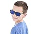 Neliblu Cool Spy Glasses - Look Behind Sunglasses Provides A Full Rear View - Novelty Glasses for Kids with Rear View Hidden Mirror on Inside Lens - Bulk Set of 2