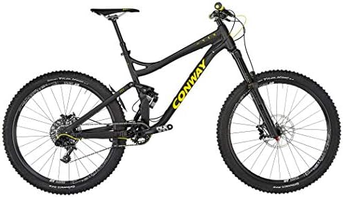 Conway WME 727 Alu MTB Full Suspension black 2018 Full suspension enduro bike