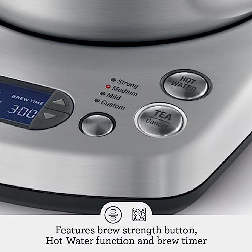 Breville Tea Maker, Brushed Stainless Steel, BTM800XL,Silver