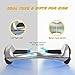 MEGAWHEELS Smart Hoverboard - UL Certified Safety Battery Colorful Led Lights Self-Balancing Hover Board