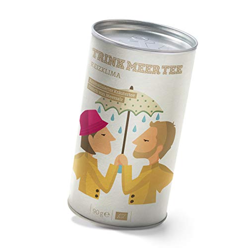Trink Meer Tee REIZKLIMA - Bio-Kräutertee | hocharomatisch | Bio Tee mit einem Hauch Meersalz, Ingwer und weiteren…