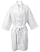Thigh Lenght Waffle Kimono Robe