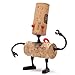 Wine Accessories - Corkers Robots - Novelty Gift, Pack of 4 Different Crafting Parts for Corks