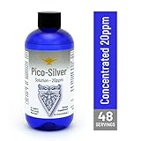 Pico Silver Formulated by Dr. Carolyn Dean. Stabilized Silver Liquid. Safe and Effective. 8.1 oz