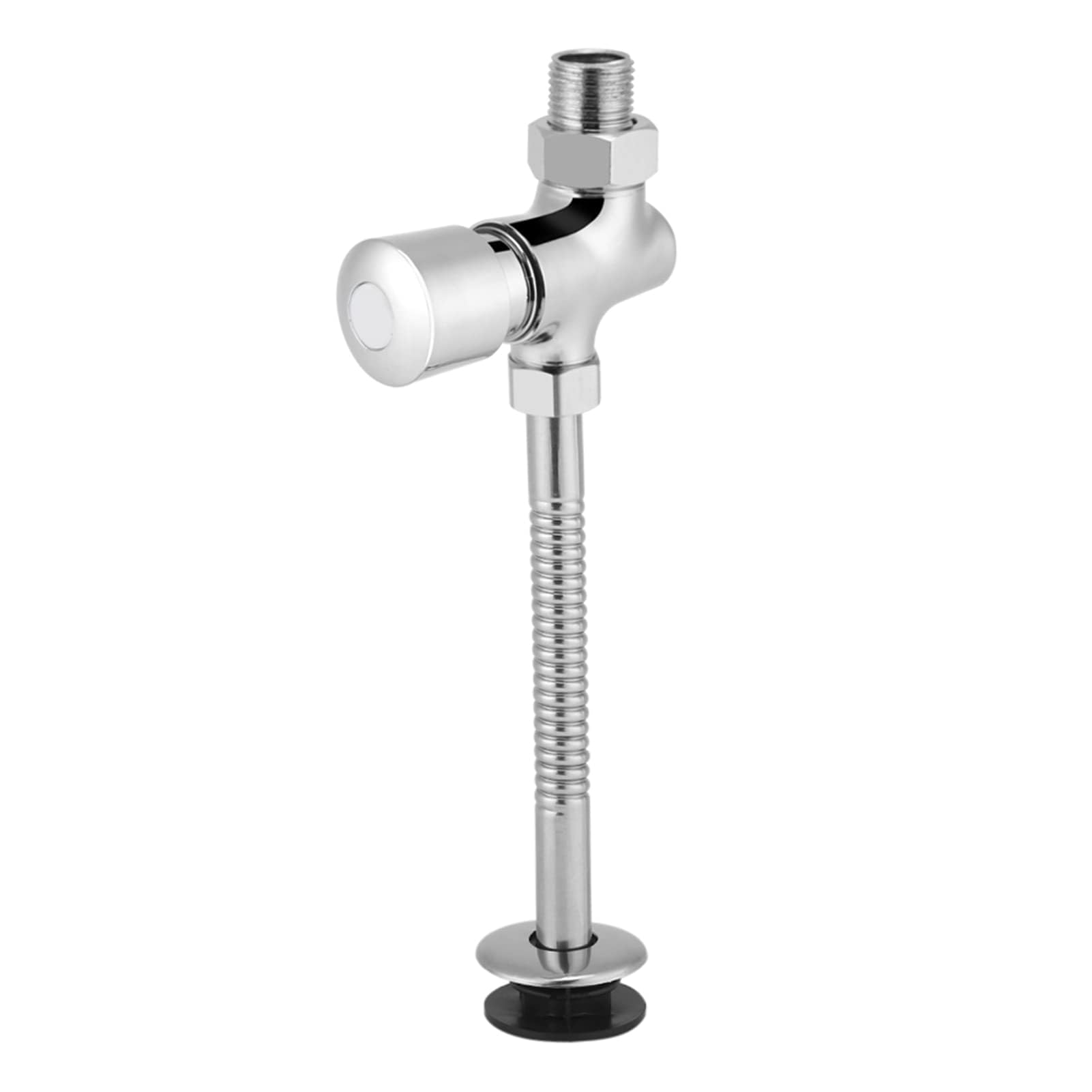 Urinal Flush Valve Type Zinc Alloy Mounted Parts Urinal Valve Button Button Valve Flush Valve Urinal Valve Delay Toilet Plungers & Holders
