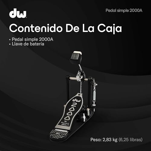 DW 2000 Series Single Bass Drum Pedal, DWCP2000A