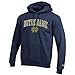 Elite Fan Shop Notre Dame Fighting Irish Hoodie Sweatshirt Navy - 2XL - Navy Blue