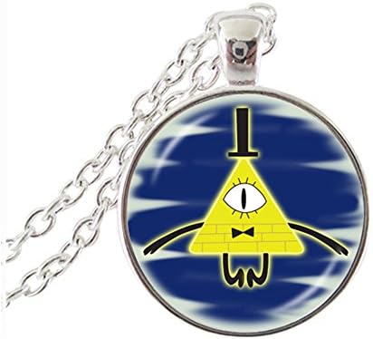 2016 Hot Cartoon Gravity Falls Glass Pendants Jewelry Homestuck Bill Above The Starry Sky Necklaces (photo6)