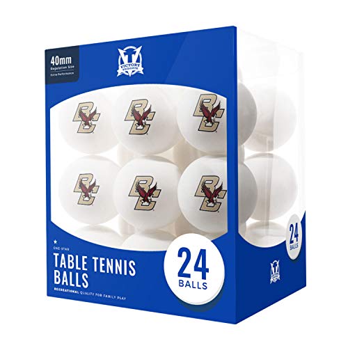 Victory Tailgate Boston College Eagles 24 Count Table Tennis Balls Logo Design