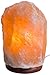 HemingWeigh Natural Himalayan Rock Salt Lamp 7-13 lbs with Wood Base, Electric Wire & Bulb