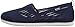 Skechers BOBS Women's Plush Lite-Peek Ballet Flat, Navy, 10 M US