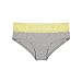 6 Pack: Free to Live Women's Lace Band Cotton Hipster Panties - Made in USA (Medium, Baby Pink, Blue, Fuchsia, Heather Grey, Red, White)